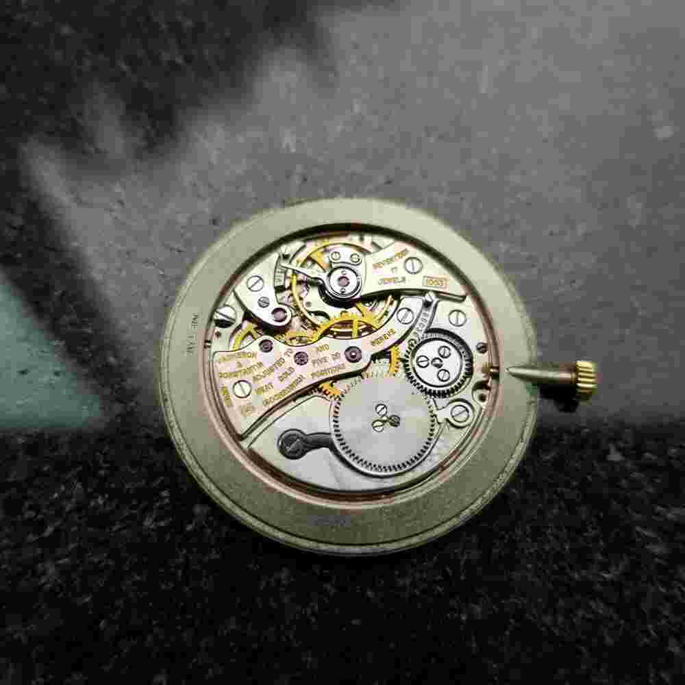 Men's Vacheron Constantin Patrimony 33mm 18k Gold Hand-Wind 1970s Watch LV978