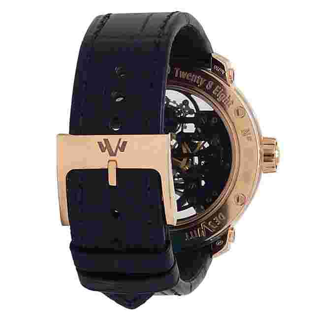 DeWitt Twenty 8 Eight Tourbillon 18k Rose Gold Manual Skeleton Watch