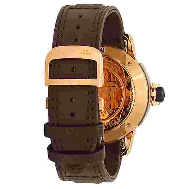 Jaeger-LeCoultre Master Extreme Tourbillon 18k Rose Gold Brown Watch