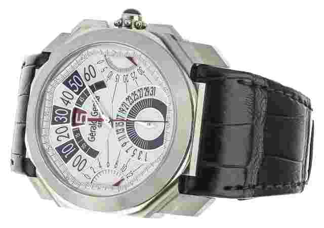 Gerald Genta Octo Quatro Retro 45x50mm White Gold OQC.Z.60.580.CN.BD