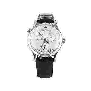 Jaeger LeCoultre Master Geographic World Time Stainless Steel 38mm
