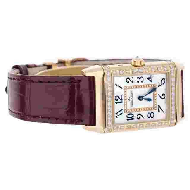 Jaeger-LeCoultre Reverso Duetto MOP Dial Diamonds Yellow Gold 40x25mm