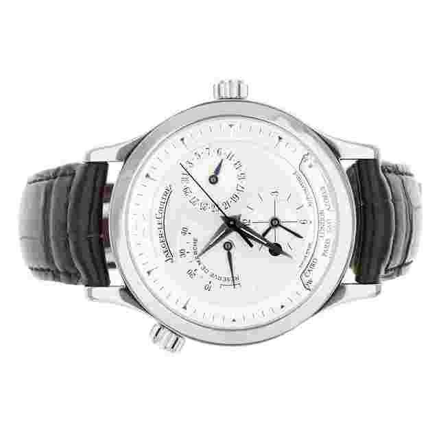 Jaeger LeCoultre Master Geographic World Time Stainless Steel