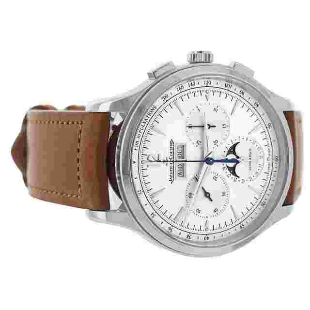 Jaeger-LeCoultre Master Control Calendar Silver Dia Full Set