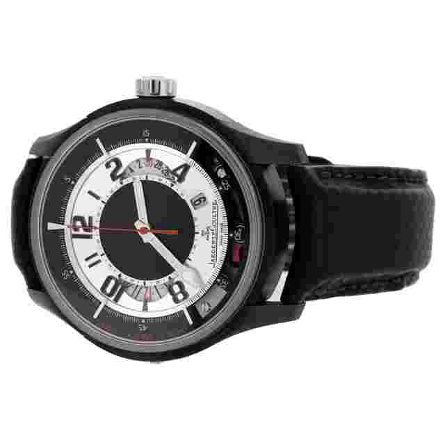 Jaeger LeCultre Aston Martin Amvox2 Black Dial Titanium Automatic