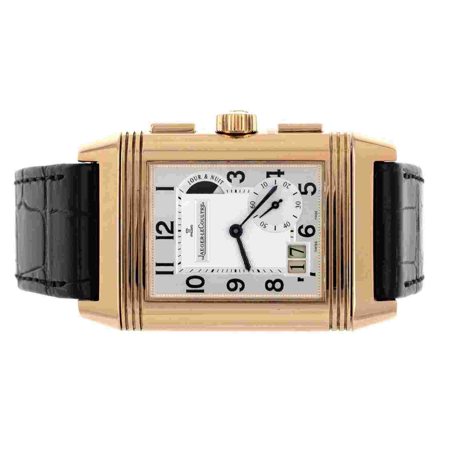 Jaeger LeCoultre Reverso Grande GMT Rose Gold Manual Winding