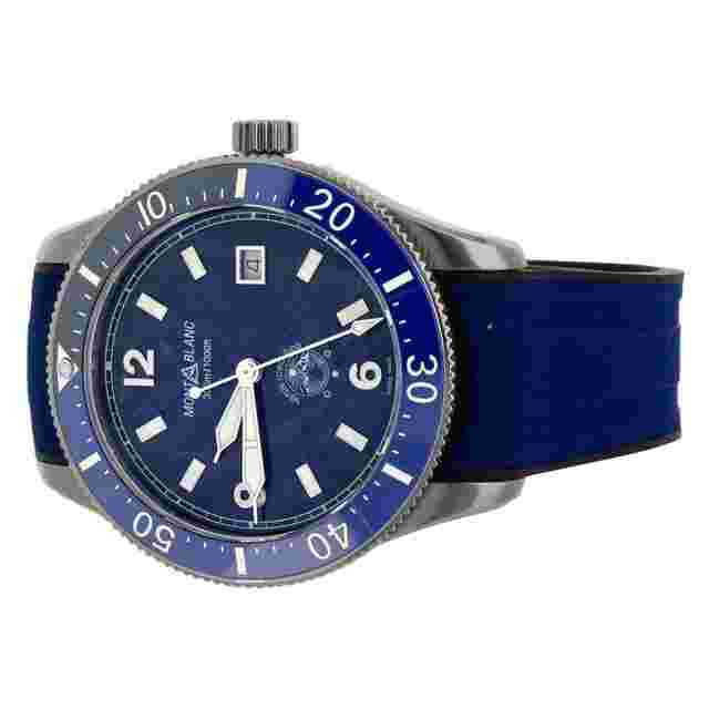 Montblanc 1858 Iced Sea Automatic Date Stainless Steel