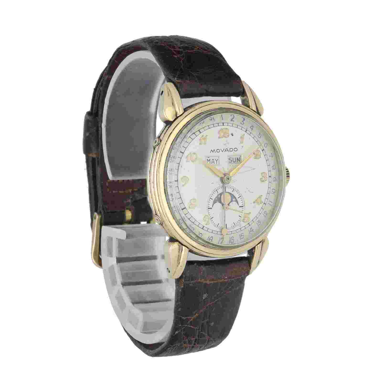 Movado Vintage Annual calendar 4970 Moophase men's Watch