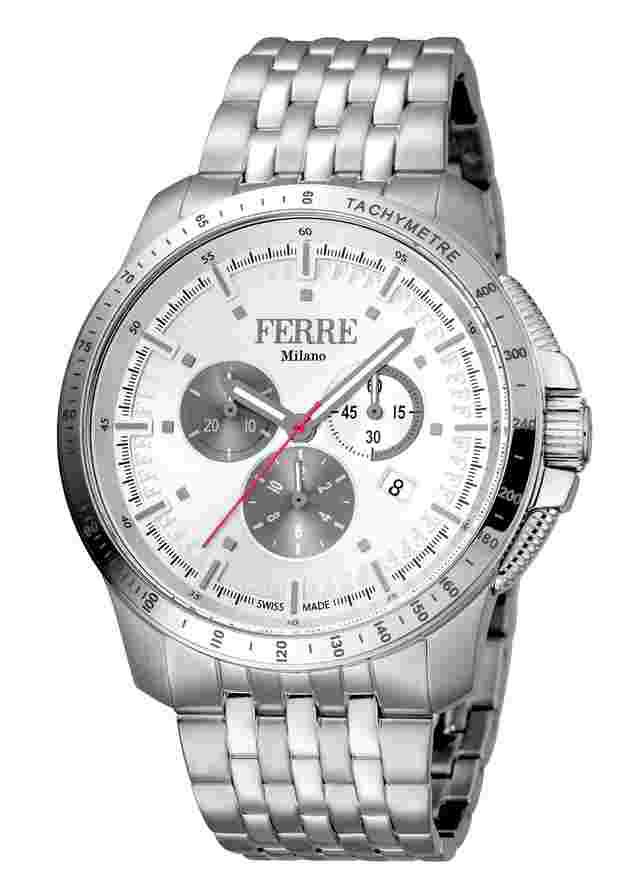 Ferre Milano Silver Silver SS FM1G078M0061 Watch