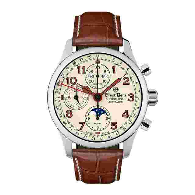 Ernst Benz ChronoLunar GC20318A 40mm Mens Watch