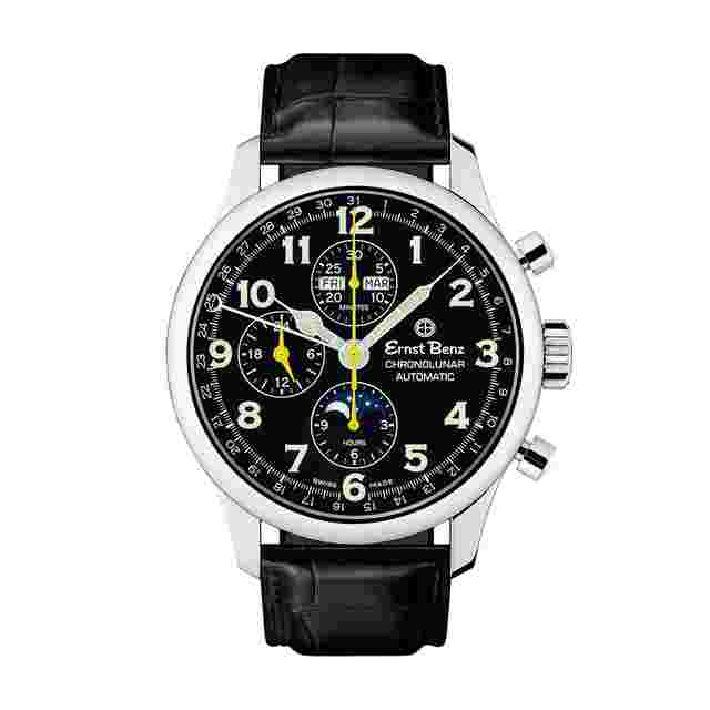 Ernst Benz ChronoLunar GC40311 A 44mm Mens Watch