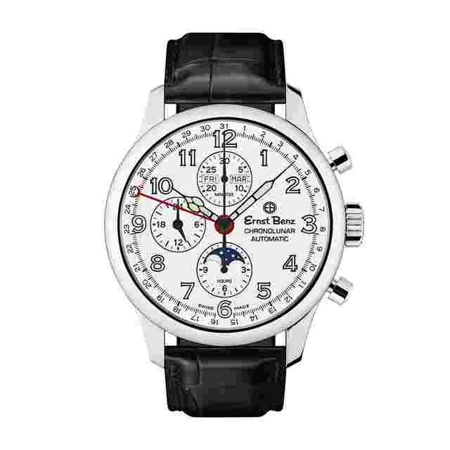 Ernst Benz ChronoLunar GC40312 A 44mm Mens Watch