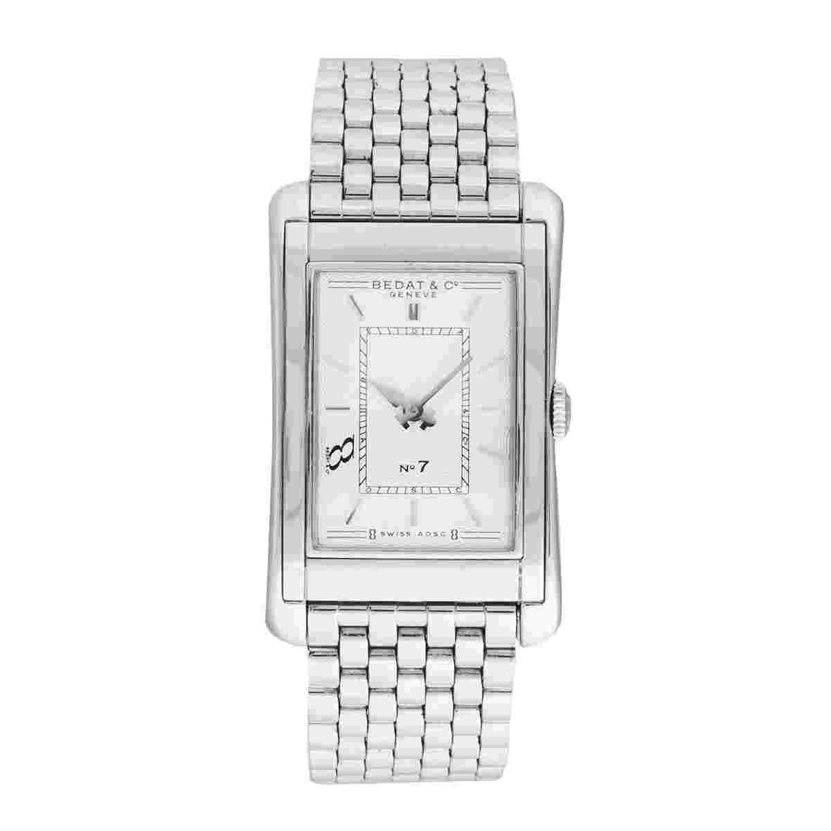Bedat & Co. No7 Stainless Steel Beige Dial Quartz 26 x 42mm Men's Watch