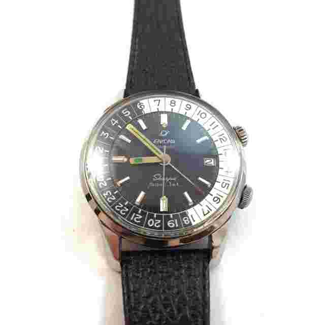 Vintage Enicar Sherpa Super-Jet Watch