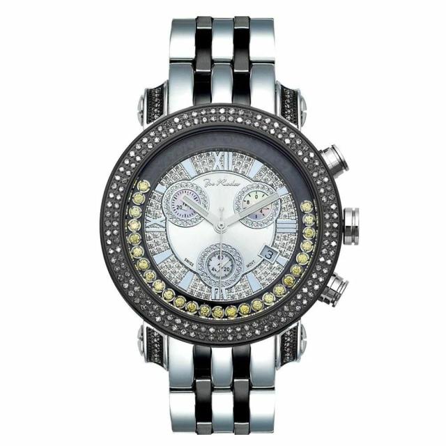 Men's Diamond Watch Joe Rodeo Classic JCL42(Y) 1.75 Ct Illusion Dial