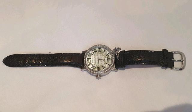 RARE Juicy Couture Watch Leather Strap with Charm. Open To Offers