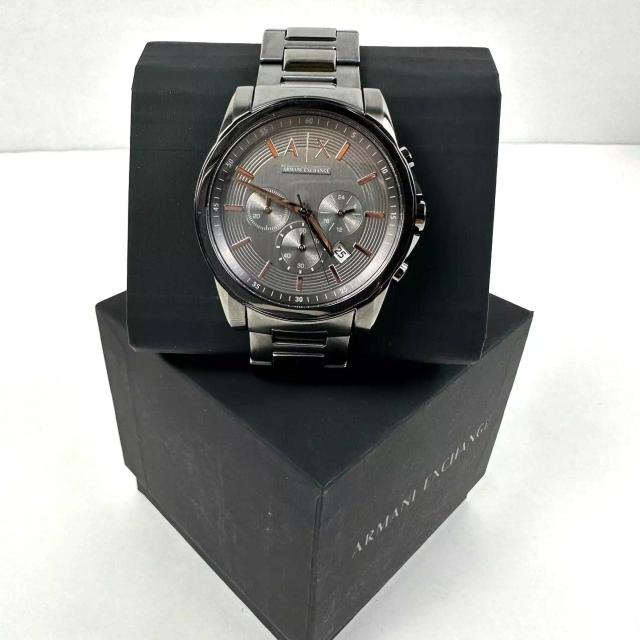 Armani Exchange Men's Chronograph Gray Stainless Steel Watch AX2086