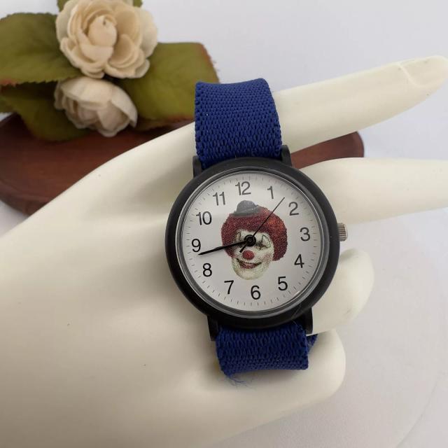 VINTAGE ~ TIC TOC LET'S TALK CLOWN ~ 90s NOSTALGIA ~ WRIST WATCH