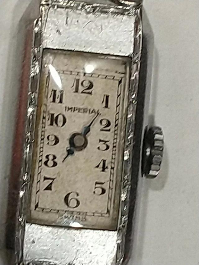 1920s Art Deco Design Imperial Ladies Watch For Parts or Repair Not working
