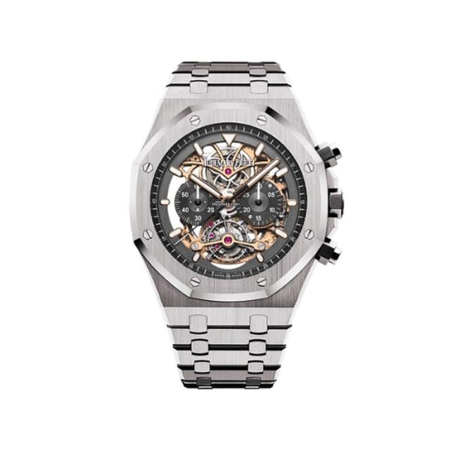Audemars Piguet Royal Oak Tourbillon
                           
                                 Chronograph Openworked 26347TI.OO.1205TI.01