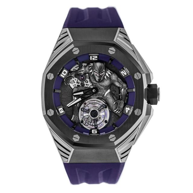 Audemars Piguet Royal Oak Concept
                           
                                 Black Panther Flying Tourbillon Royal Oak Concept