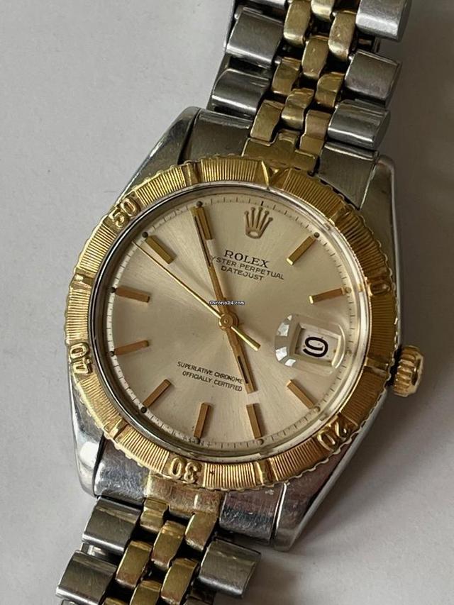 Rolex Datejust Turn-O-Graph
                           
                                 Oyster Perpetual Datejust Superlative Chronometer Officially Certified Automatic 14K/SS