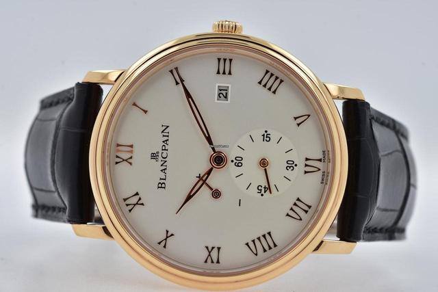 Blancpain Villeret Ultra-Slim
                           
                                 Ultraplate Ultra Plate 18k yellow gold 40mm 6606-3642 Power reserve LC100