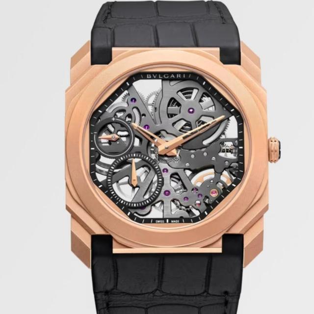Bulgari Octo
                           
                                 Finissimo Squelette Sablé/frosted New FS 50% retail