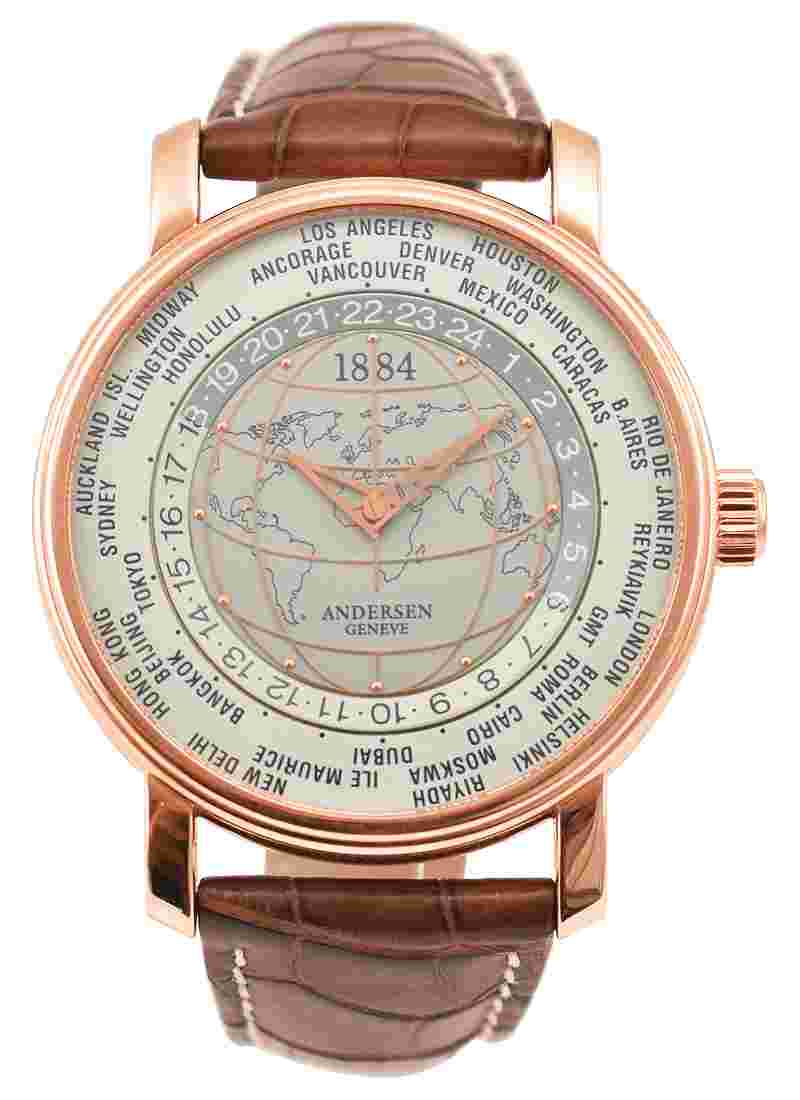 Worldtimer 1884 in Rose Gold (Limited to 120)
