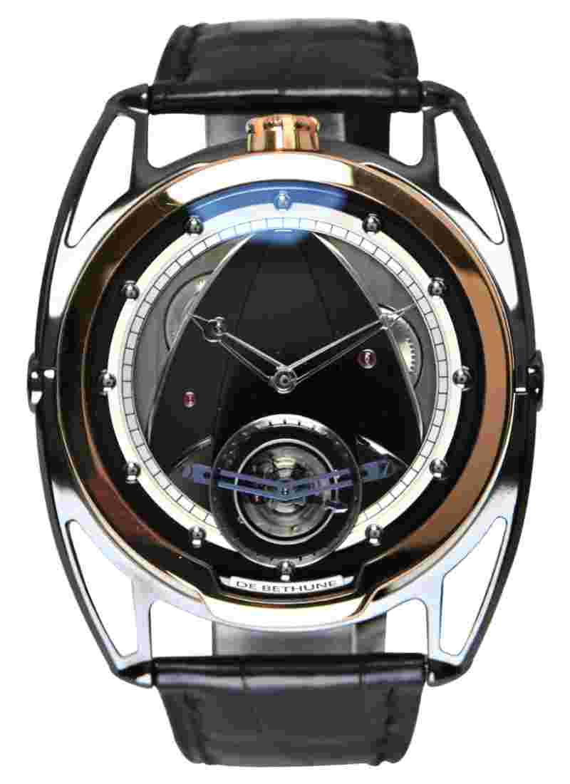 DB28 Tourbillon in Rose Gold and Zirconium