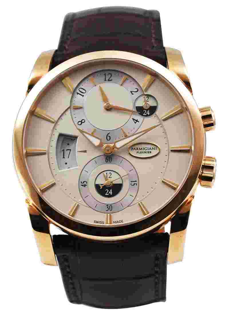 Kalpa Tonda 42mm Hemispheres in Rose Gold