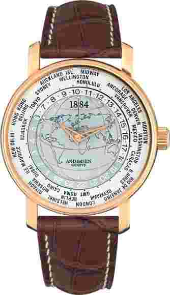1884 Worldtime 1884 Worldtime Or Rouge