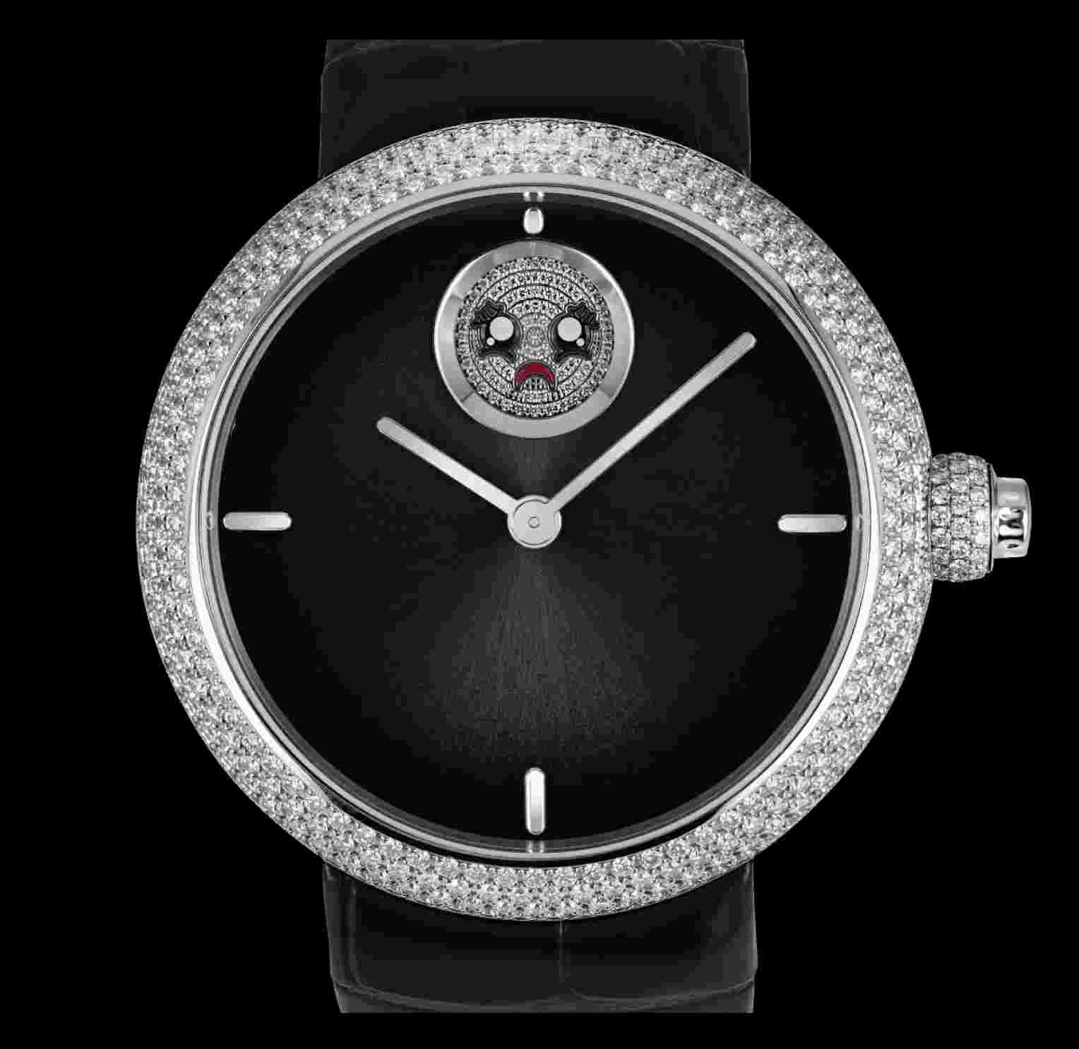 Emoji Light Diamonds Black