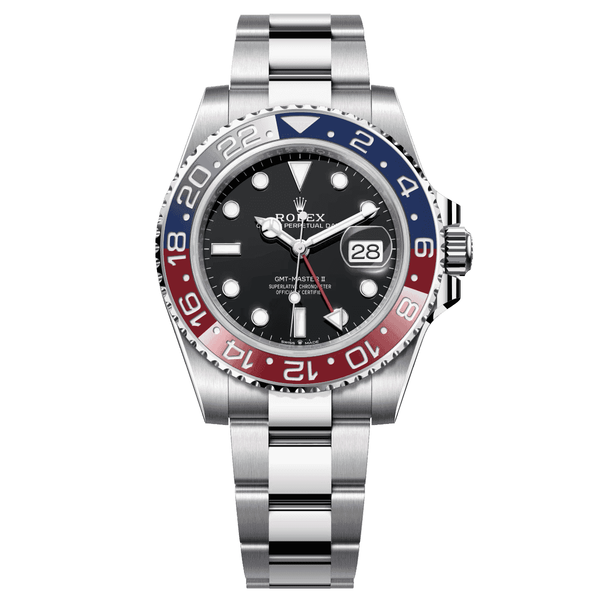 Rolex GMT Master II Pepsi with Oyster Bracelet