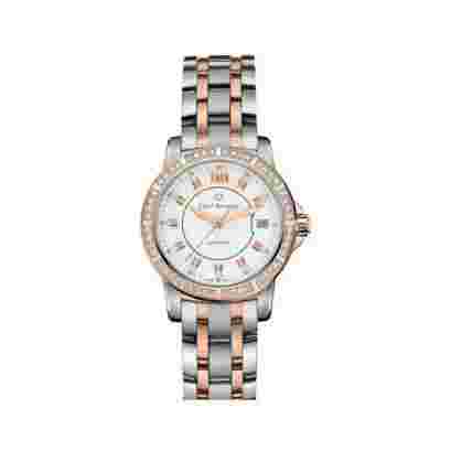 Carl F. Bucherer Patravi Autodate Twotone 27Mm Stainless Steel Ladies Watch
