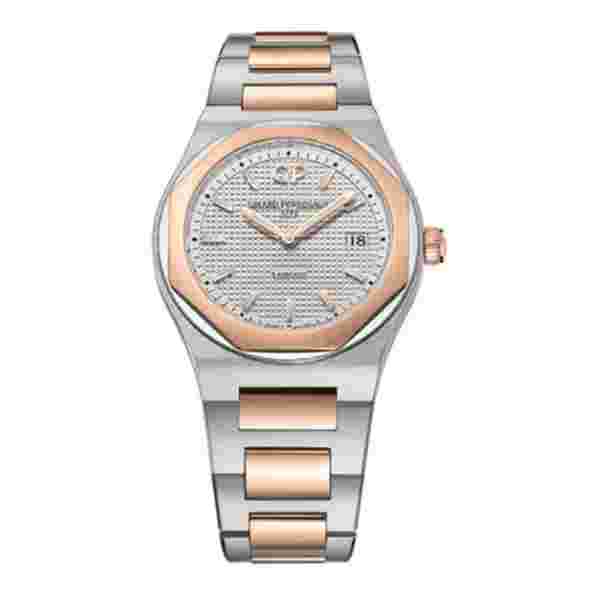 Girard Perregaux Laureato 34Mm Stainless Steel/18K Rose Gold Ladies Watch 80189-56-132-56A