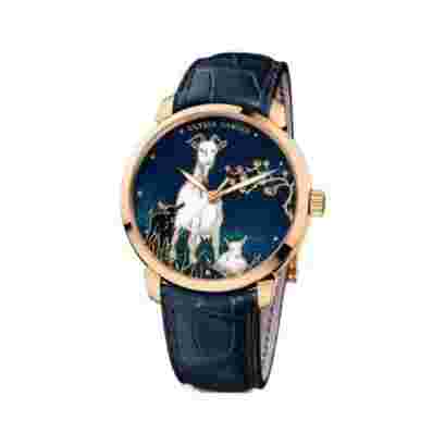 Ulysse Nardin Classico Goat Limited Edition To 88Pcs 18Kt Rose Gold 40Mm Men’S Watch