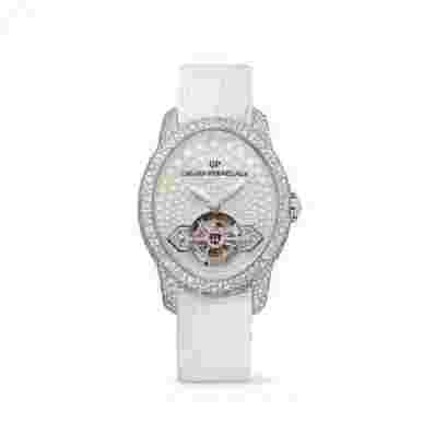 Girard Perregaux Cat’S Eye 18Kt White Gold 38Mm X 32.90Mm Ladies Watch