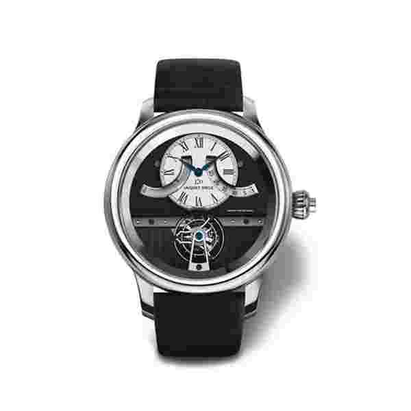 Jaquet Droz White Gold Tourbillon Quantieme Men’S Watch Ref. J028034201
