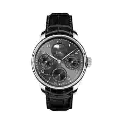 IWC Portugieser IW503301 Perpetual Calendar Black Dial