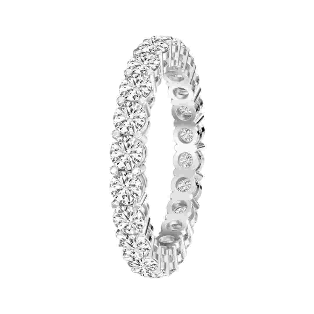 RD. Eternity Band-10 Pointer- 2.20CTS-HRD-F-G/VVS-VS,75710R,Total Wt – 3.20gm