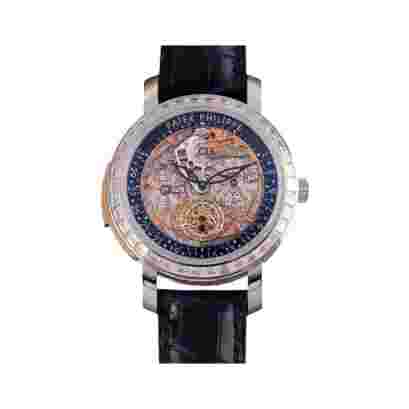 Patek Philippe Grand Complications 5104P Platinum 43mm Skeleton Dial Men’s Watch
