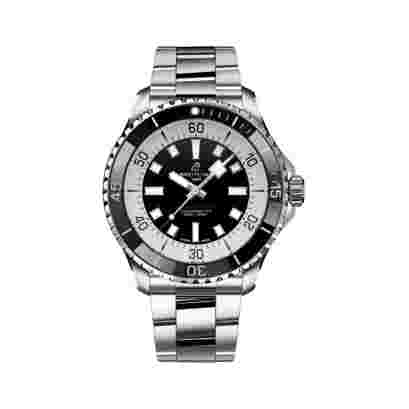 Breitling Superocean Automatic A17376211B1A1 44mm Black Dial Mens Watch