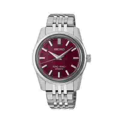 Seiko King Seiko SPB287J1 Stainless Steel 37mm Red Dial Men’s Watch