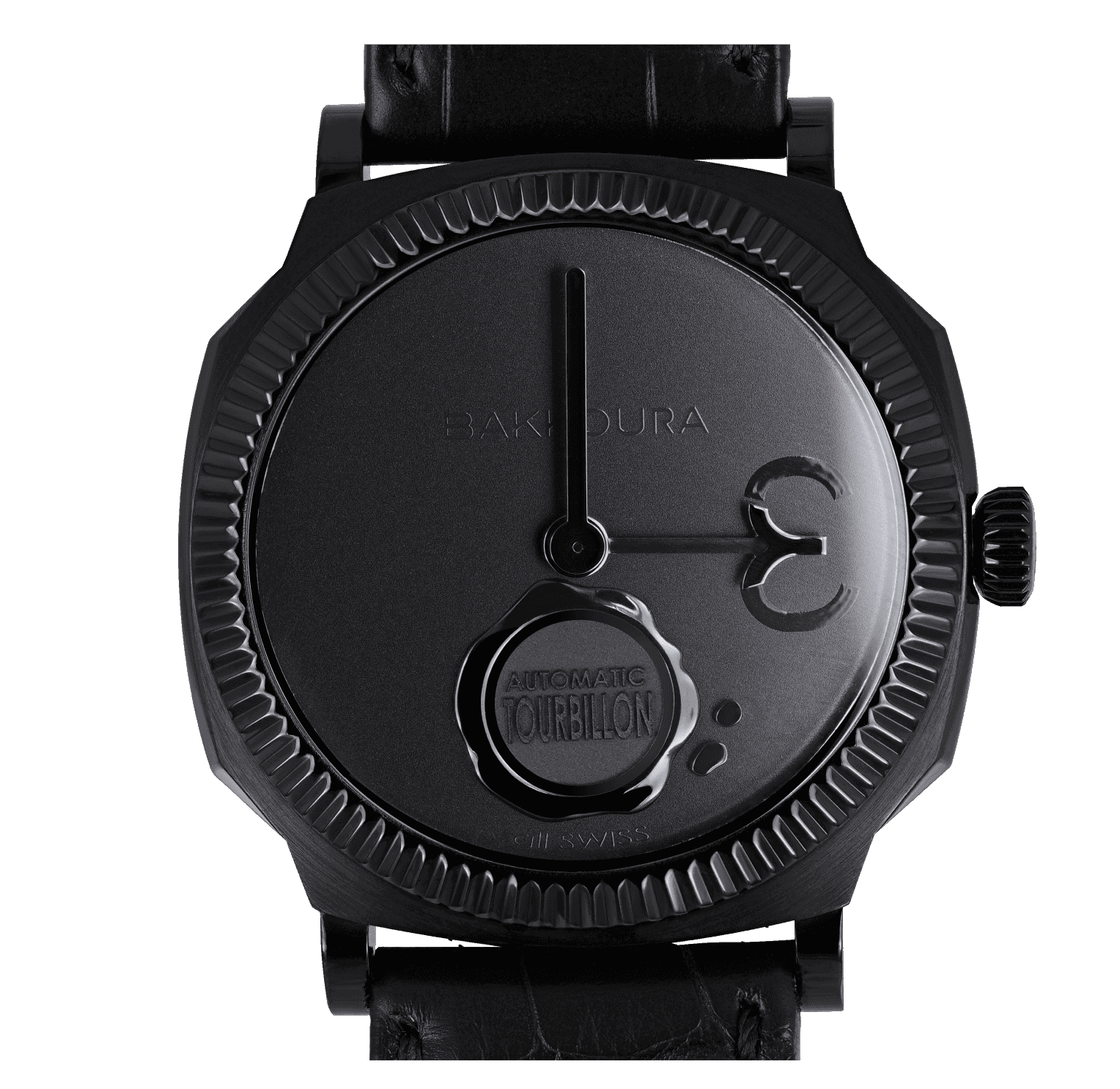 Geneva Secret Secret Tourbillon Black