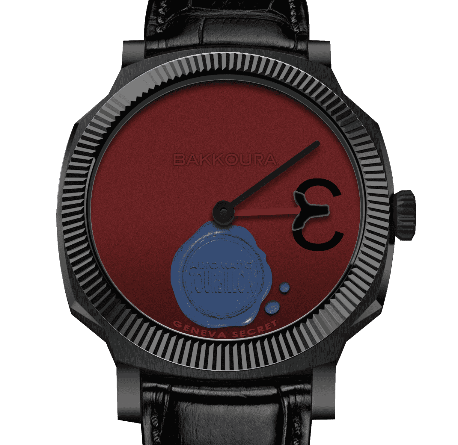 Geneva Secret Secret Tourbillon Red