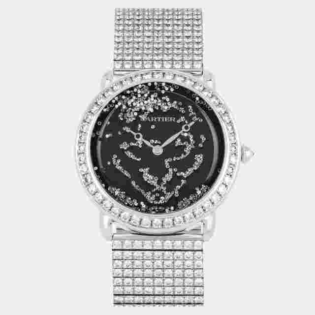 Pre-Owned Cartier Revelation D'une Panthere HPI01356 Manual Winding 37 mm