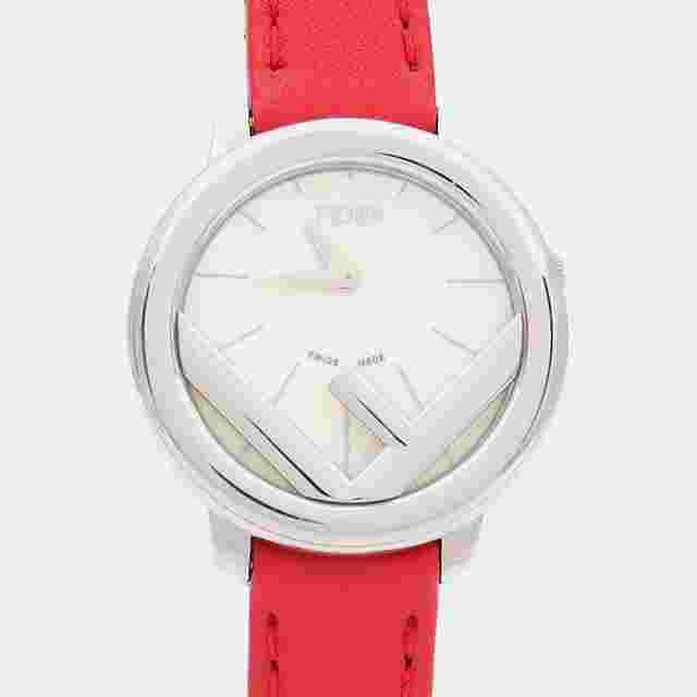 Fendi Runway 71000S Quartz Silver Stainless Steel Women's Wristwatch 28 mm