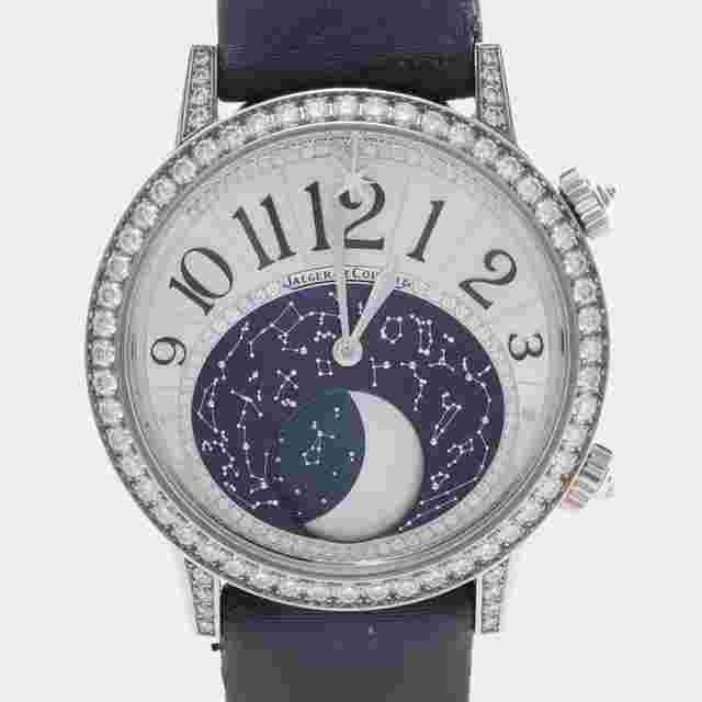 Jaeger-LeCoultre Rendez-Vous Moon Q3533490 Automatic White Diamonds 18K White Gold Women's Wristwatch 39mm