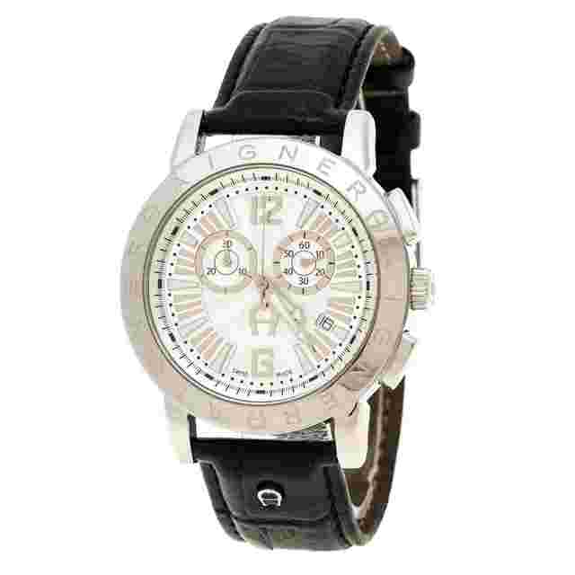 Aigner Silver  White Stainless Steel Cortina A26500 Men's Wristwatch 42 mm